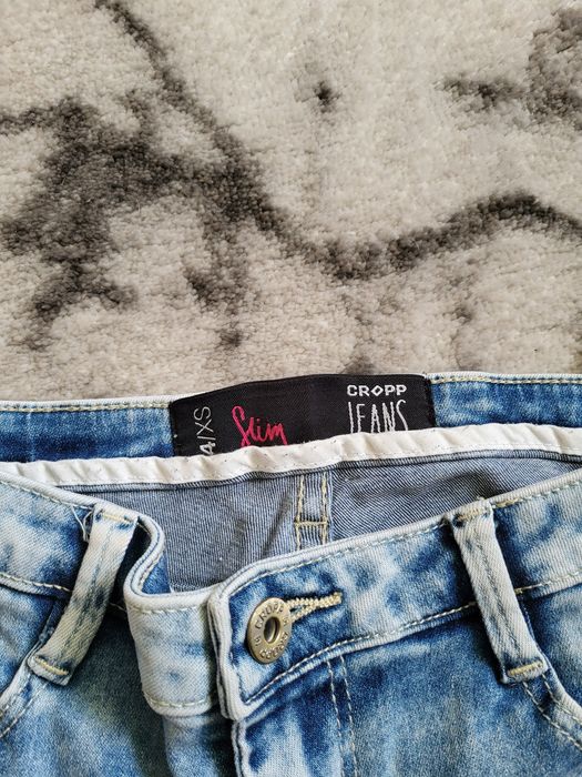 Spodnie dżinsowe jeansowe Cropp XS/S