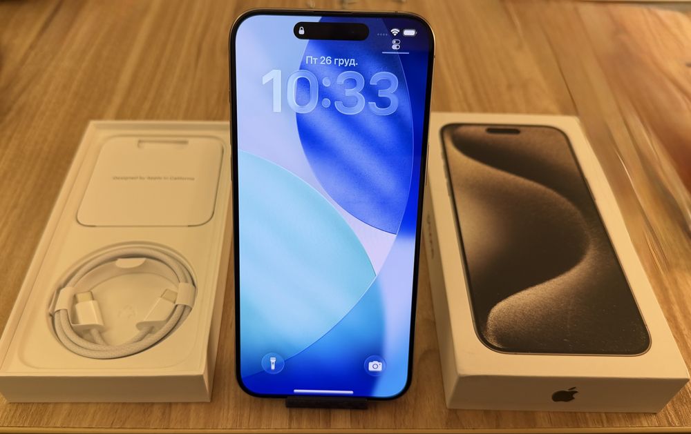 Apple Iphone 15 Pro MAX, 256Gb, Natural Titanium, A3105, Neverlock