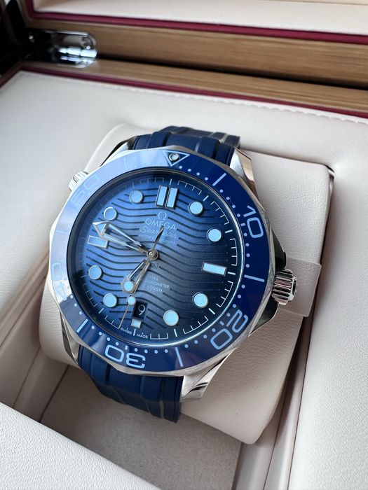 Omega Seamaster Diver 300m Summer Blue, 2025 rok, gwarancja