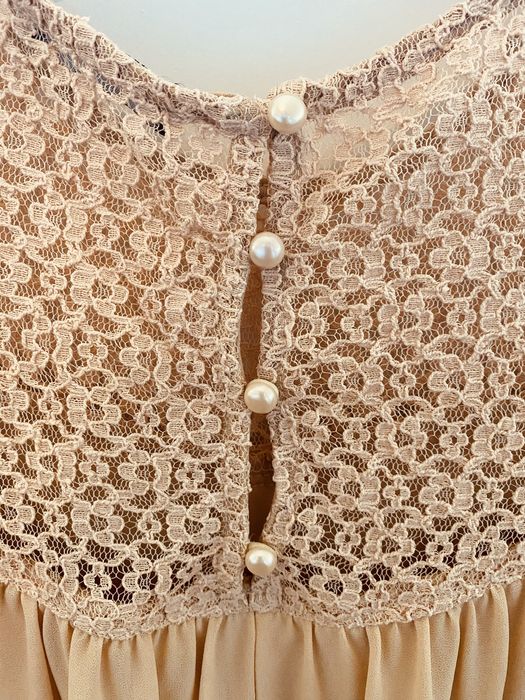 Vestido cerimonia rosa