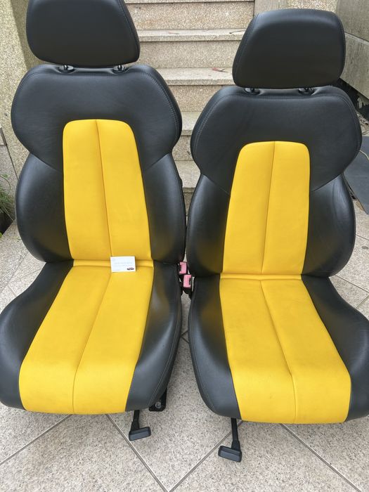 Interior Versao Amarelo Mercedes Slk R170