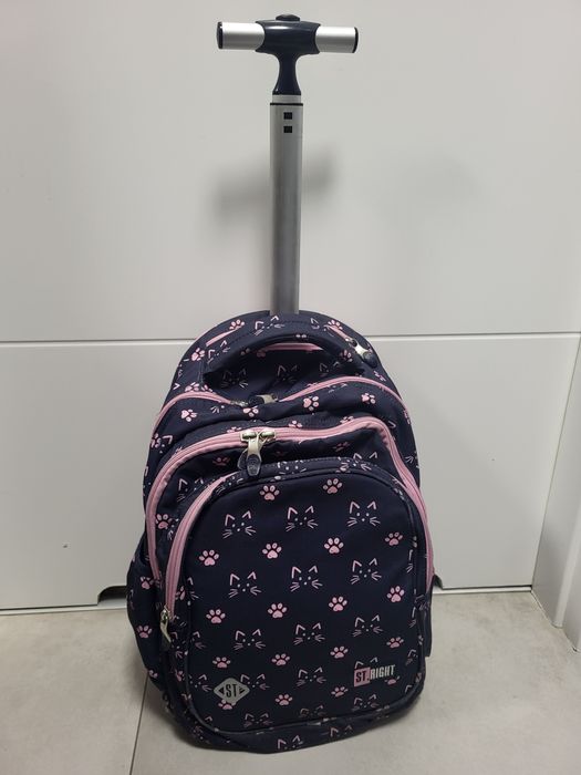 Plecak na kółkach, walizka kotki ST.RIGHT