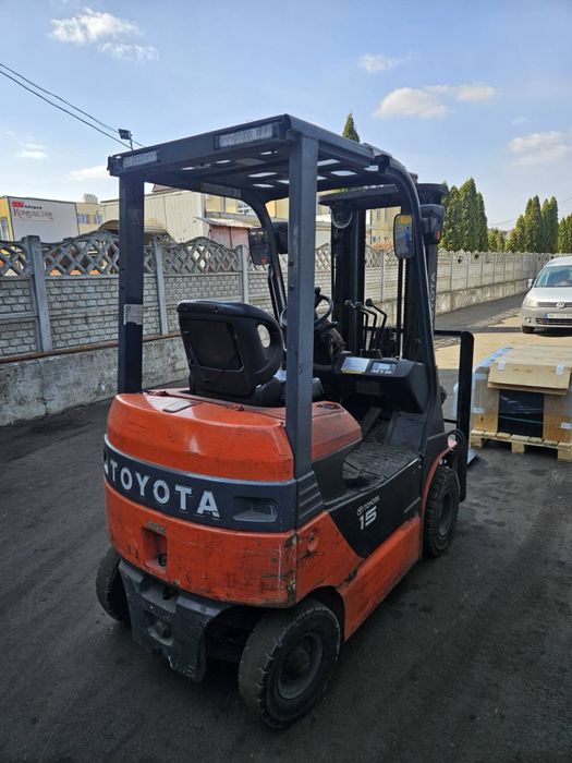 Навантажувач, погрузчик, кара TOYOTA 8FBH15 2017 електро