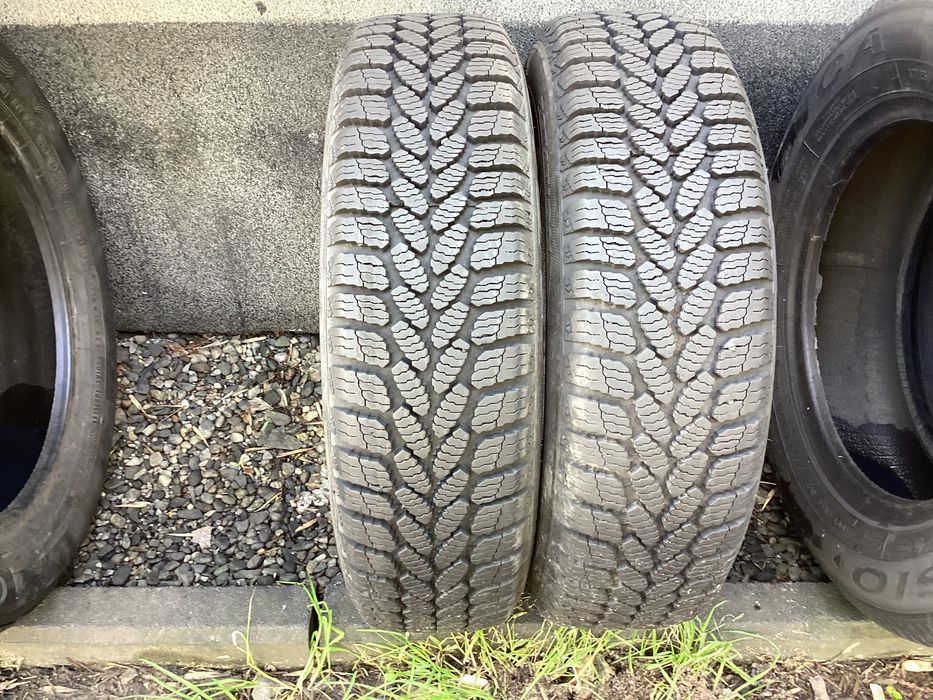 DĘBICA 145/70r13 2szt opony zimowe zima bieżnik 6.4mm 2019r