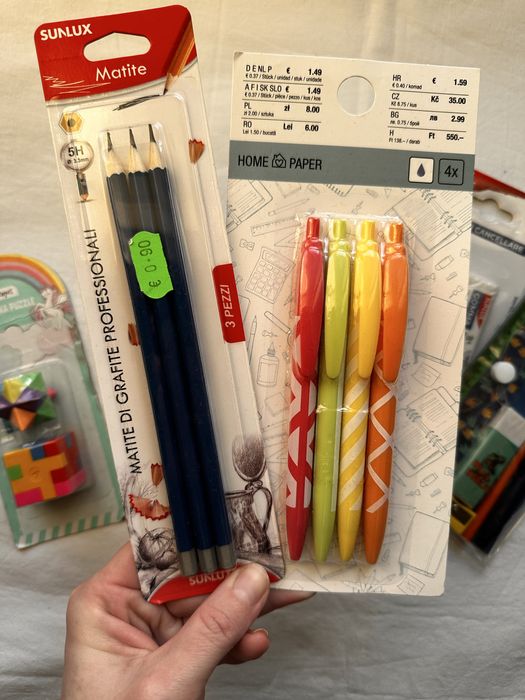 Artykuły szkolne zestaw przyborów szkolnych