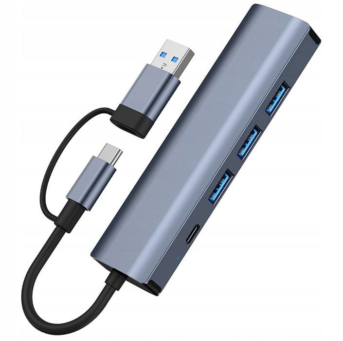 Adapter USB 3.0 typu C na Ethernet Adapter sieciowy Gigabit Ethernet L