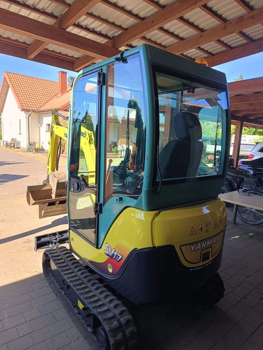 Yanmar sv17 ex umowa 2200 mtg 2011 rok minikoparka mini koparka