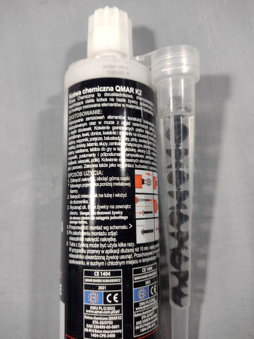 Kotwa chemiczna Q-Mar K2, 300 ml, NOWA