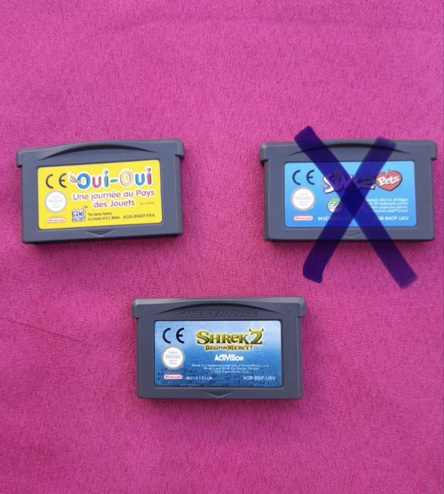 Gameboy e Nintendo Ds/Ds lite Jogos