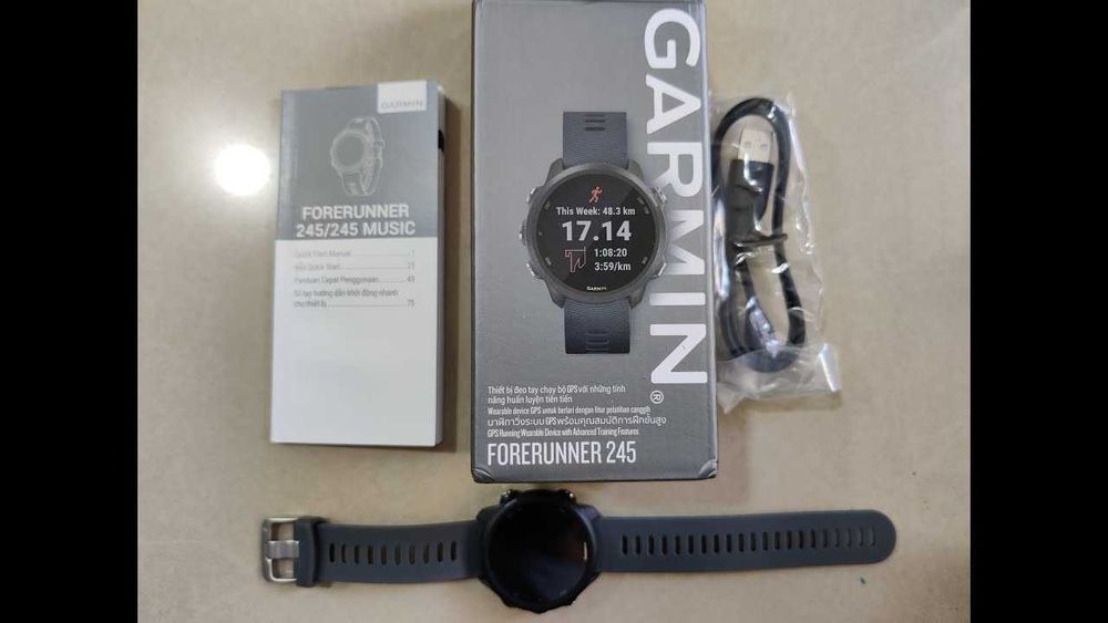 Forerunner 245 com pulseira de oferta