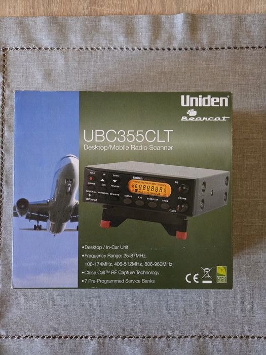 Skaner częstotliwości Uniden UBC355CLT