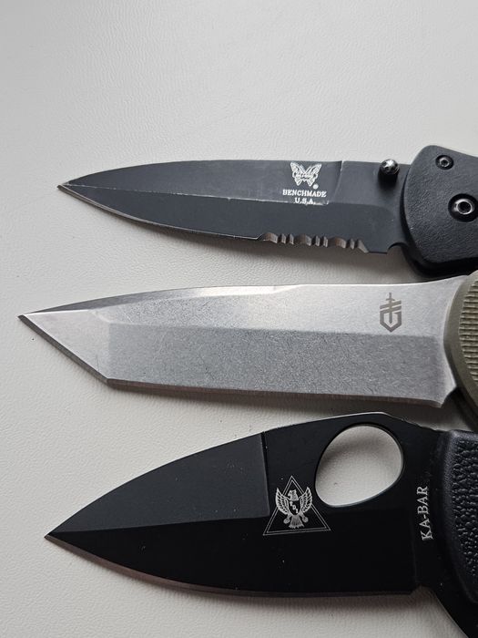 Benchmade, Spyderco, Kershaw