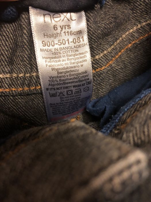 spodnie chłopięce jeansowe rozm 116 Next