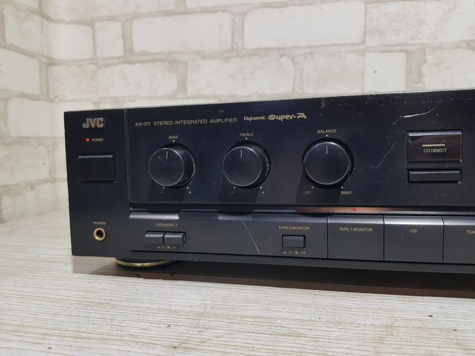 Стерео підсилювач JVC AX-311BK, 2*120 Вт б/у з Німеччини +1