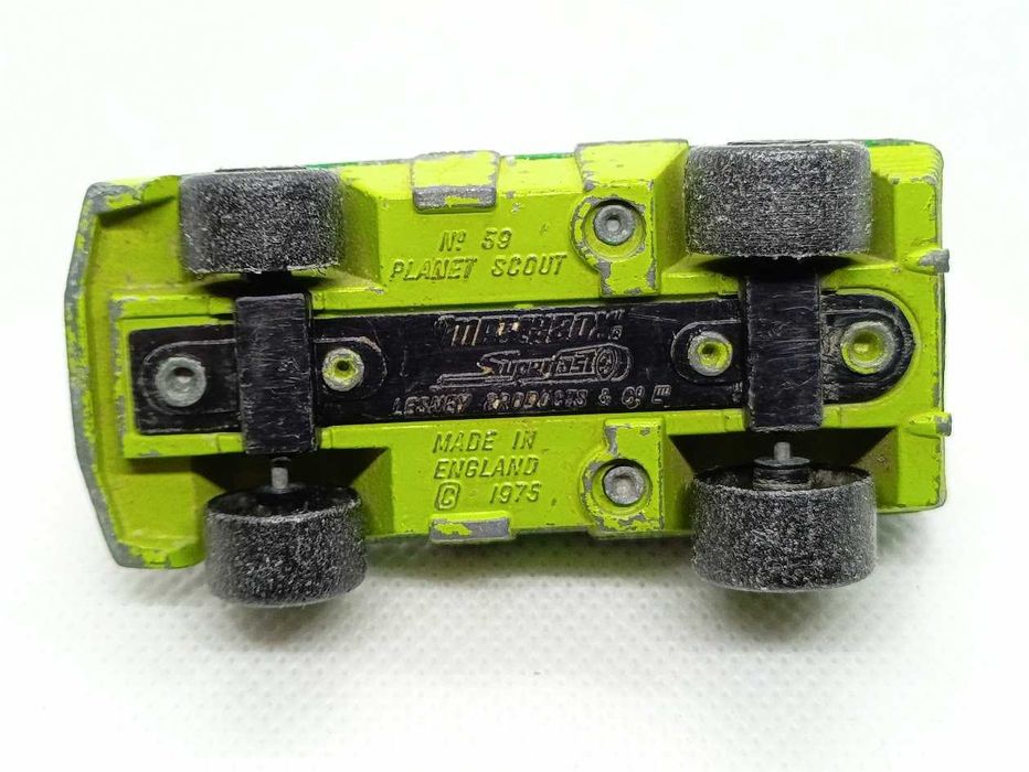 Brinquedo antigo Matchbox Superfast Planet Scout n.º 59