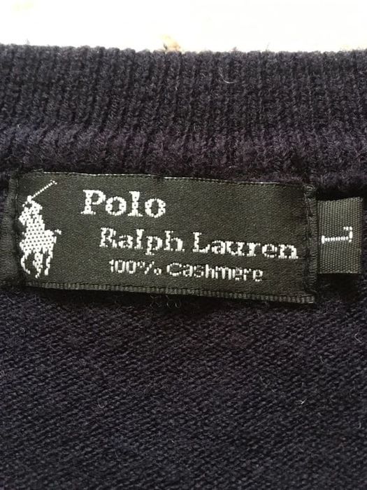 Sweter Polo Ralph Lauren 100% kaszmir L unisex