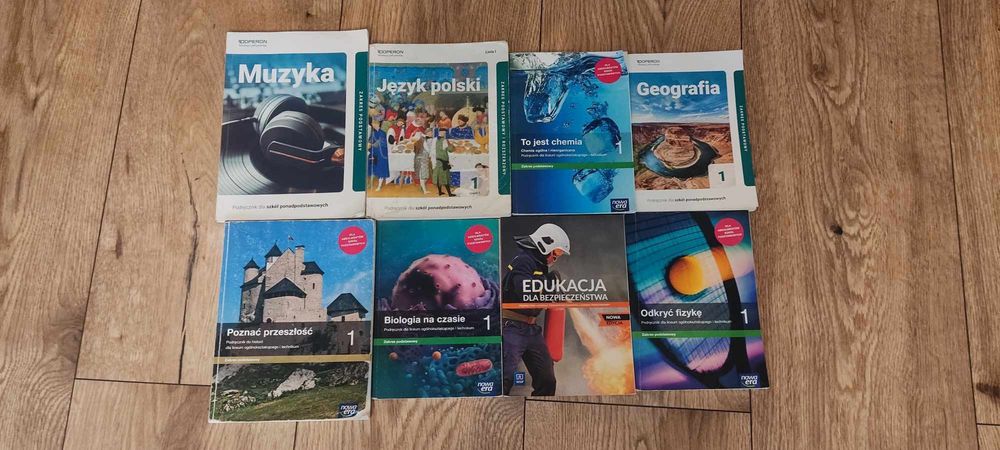 Podręczniki do klasy 1 liceum/technikum