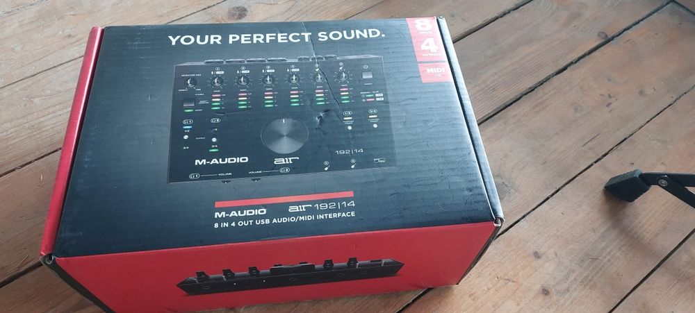 M-audio 192/14 interface