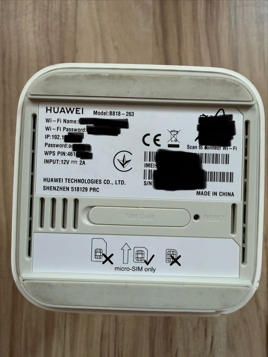 Router LTE Huawei B818-263 (4G Router 3 Prime) | Agregacja 4 pasm / Cat. 19