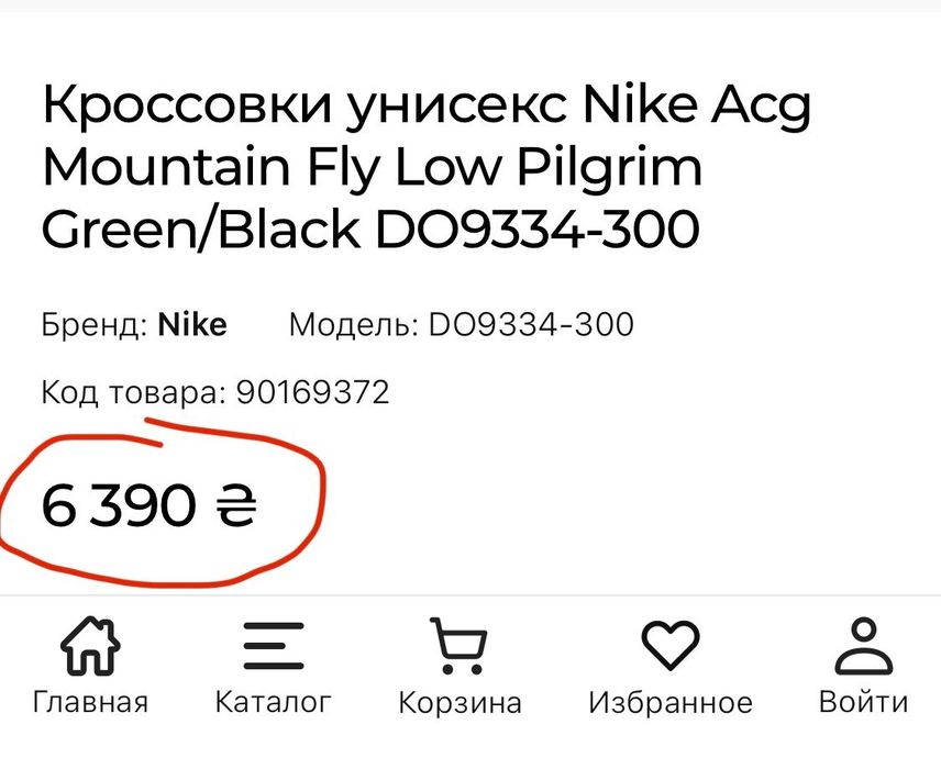 Кроссовки Nike ACG Mountain Fly Low Pilgrim оригінал