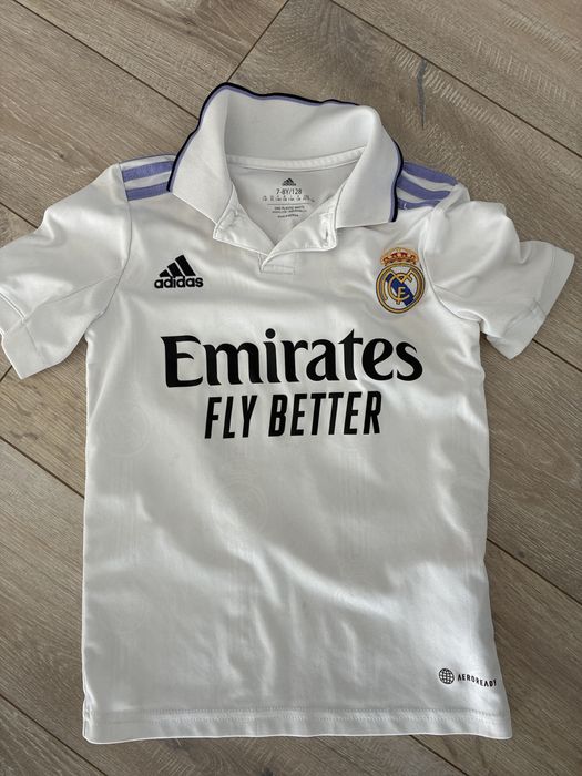 Koszulka pilkarsk adidas real madryt 7-8/128