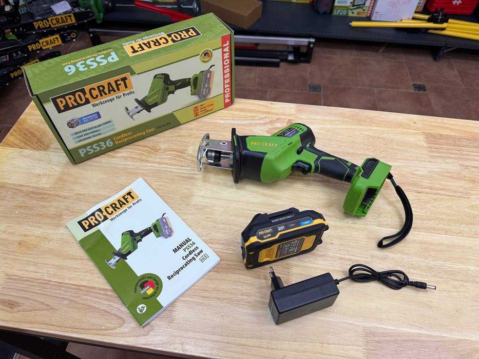 Комплект для Сада: Пила Прокрафт +АКБ 1.5Ah + Зарядка | НА ГАРАРАНТІЇ