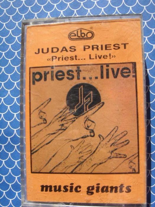 Kasety audio; JUDAS PRIEST--Priest live, 2 kasety, 1987 rok.