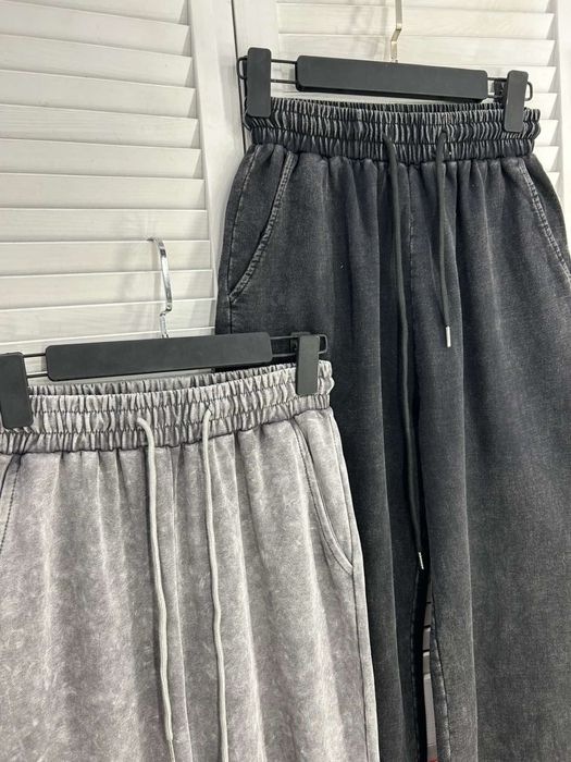 Прямі штани варенка трикотаж