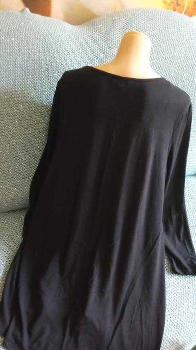 Платье  с длинным  рукавом , трапеция, трикотаж  бренд  Papaya