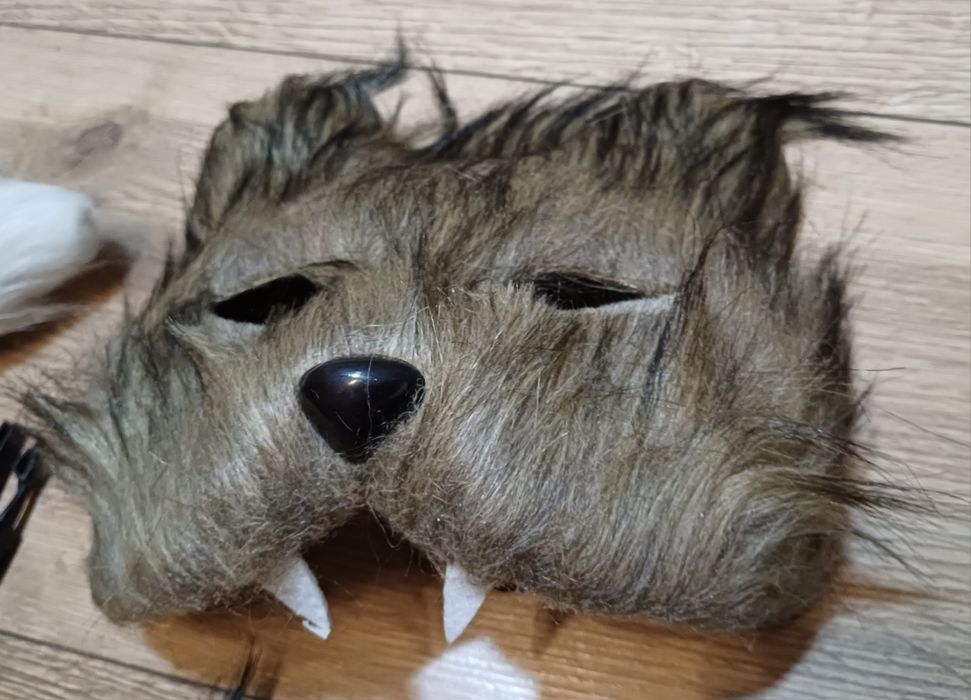 Cosplay przebranie lis, zwierzę, maska kot