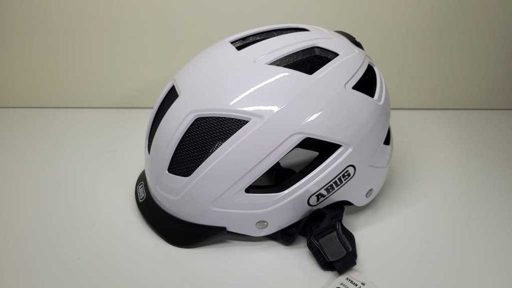 kask rowerowy ABUS HYBAN 2.0 Polar White rozmiar M 52-58cm