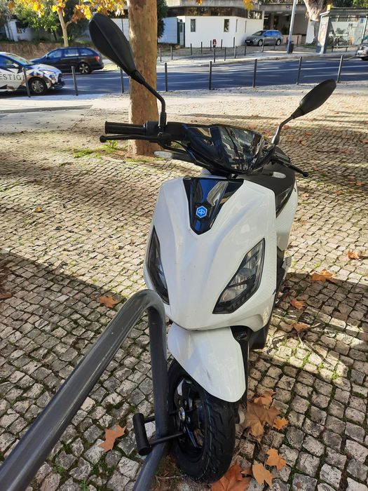 Piaggio One Active - 100% Elétrica - Branca
