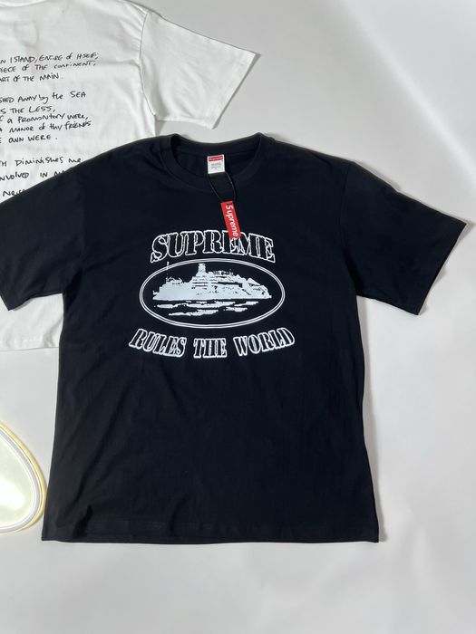 Футболкв SUPREME CORTEIZ  футболка супрім корте  на літо тішка drill y2k s-xl
