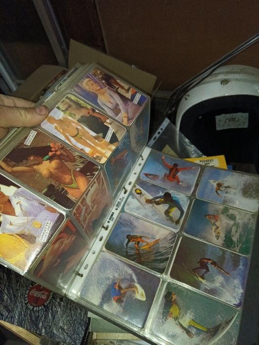 Coleção de mais de 400 calendários de bolso anos 80 e 90