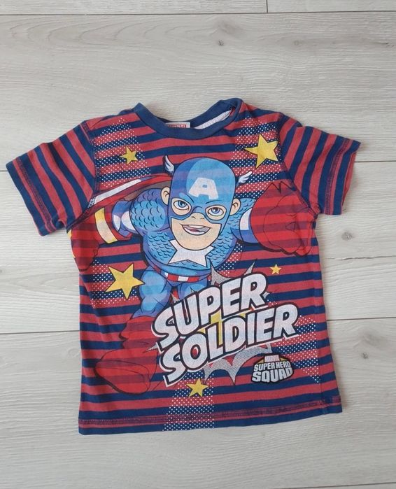 Bluzka na krótki rękaw t-shirt  Marvel Avengers r 104