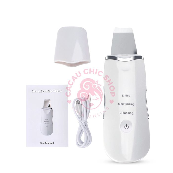 Espátula Ultrasonica Peeling Ultra Sonica Nova Limpeza de Pele