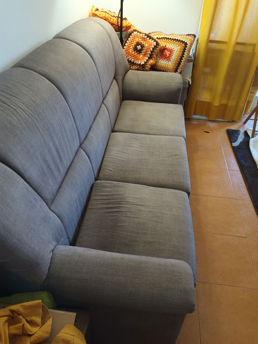 Sofá 3 lugares sem cama