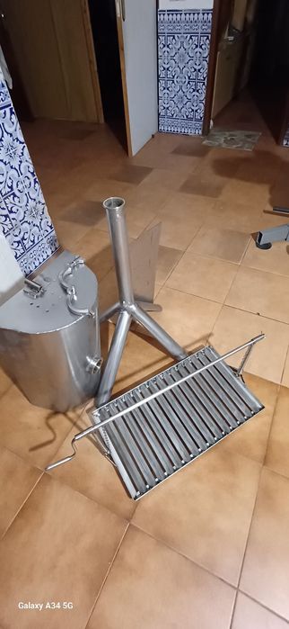 Churrasqueira em inox