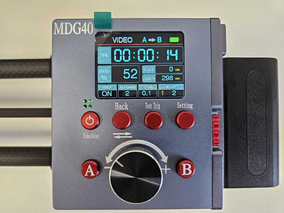 Моторизований слайдер для камер miliboo MDG40