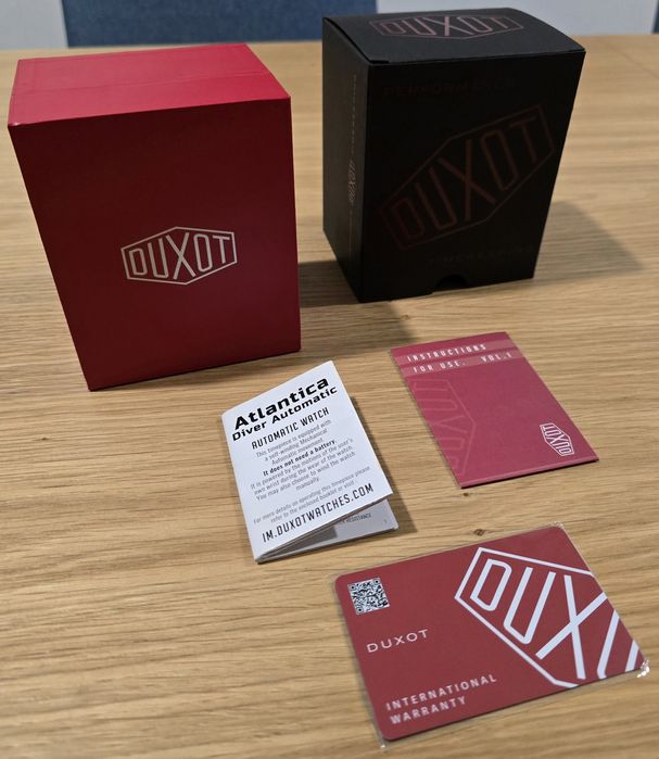 *NOVO* Duxot Atlantica Soot DX-2057-33 Preto (Mov. Seiko NH35) 42mm
