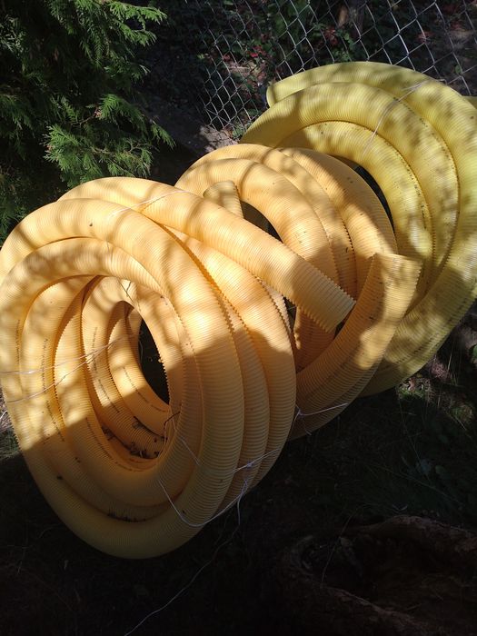 Rury fisto 80mm i 100mm - po 20 metrów