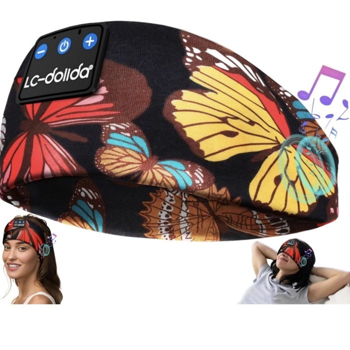 Bezprzewodowe miękkie słuchawki muzyczne z pałąkiem na głowę