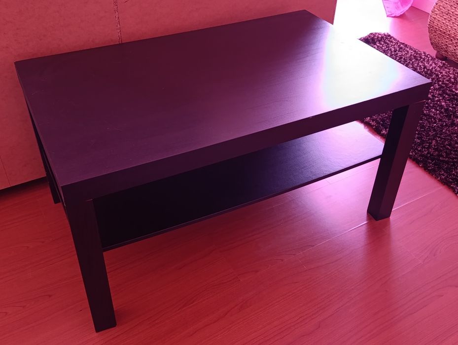 Mesa centro preta