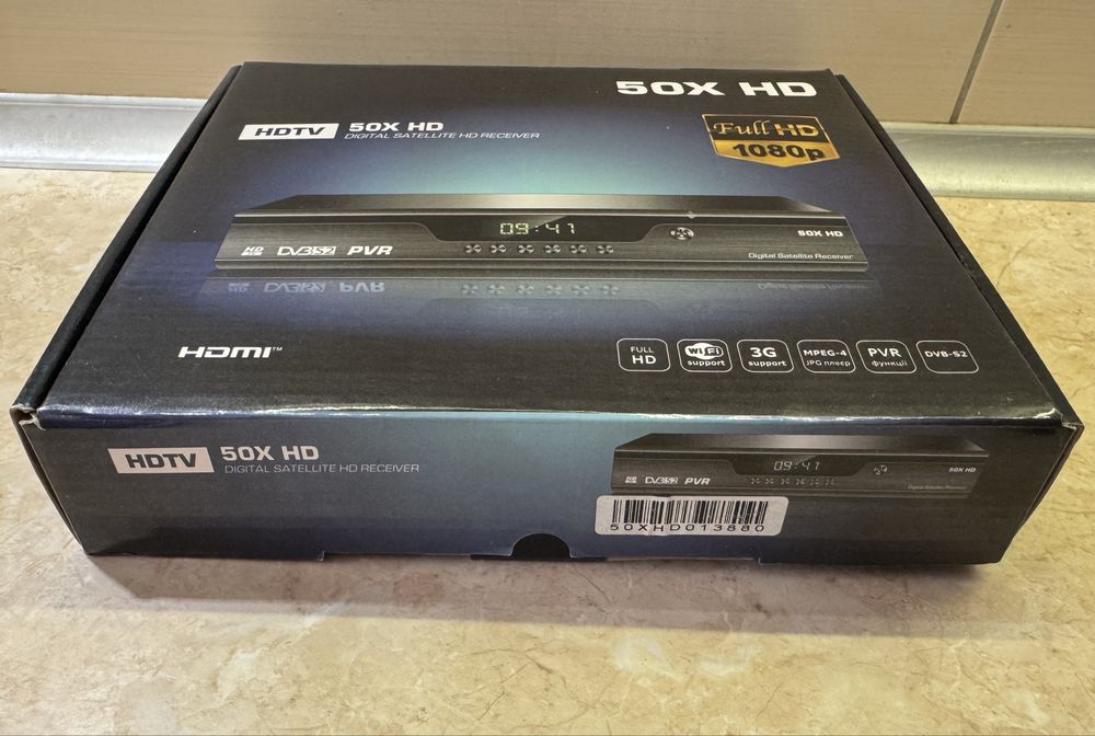 Спутниковый рессивер 50X HD DVBS2 PVR