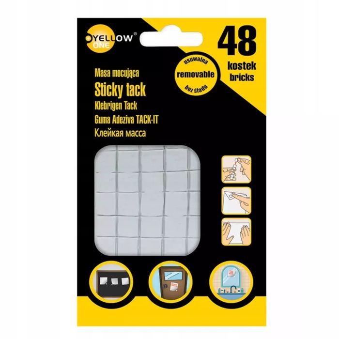 Masa mocująca 48 kostek YELLOW ONE. Grand