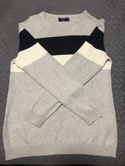 Camisola de malha cinza Springfield