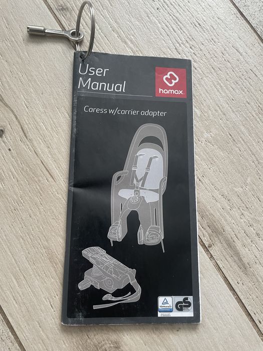 Hamax велосипедное кресло для ребенка + багажник Hamax.