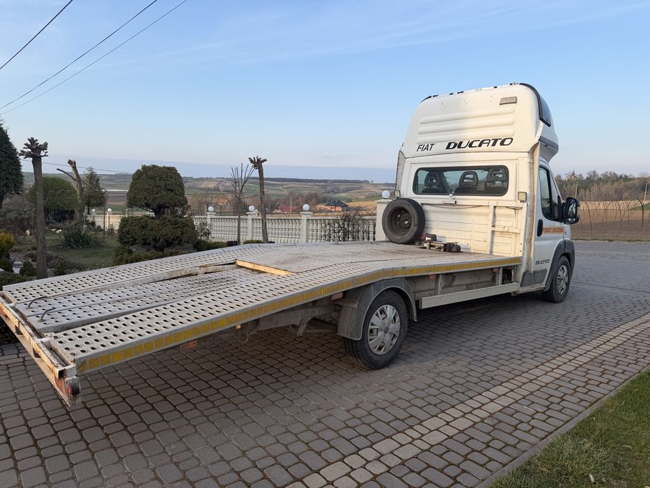 Fiat ducato autolaweta 3,0 pomoc drogowa