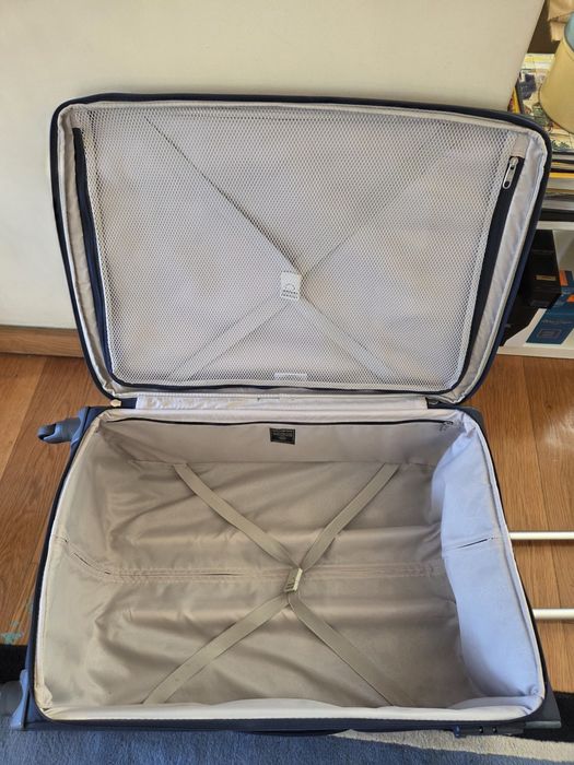 Mala grande SAMSONITE Super Light - Azul escura - Oportunidade!