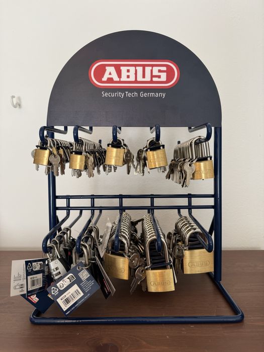 Cadeados da marca ABUS